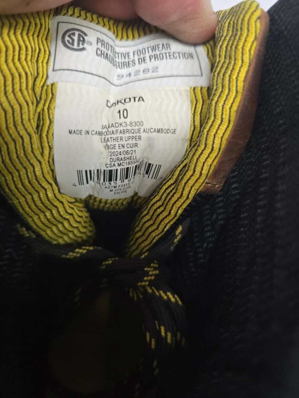 Dakota Work PRO Men's 8